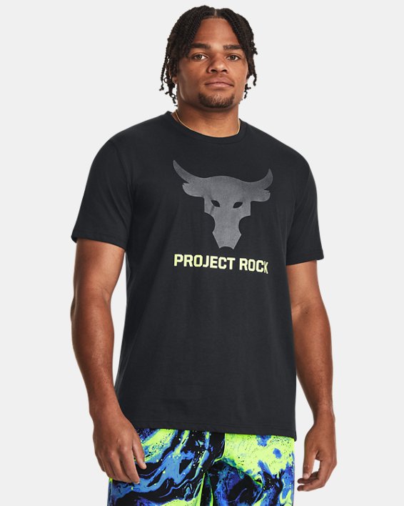 Maglia a maniche corte Project Rock Brahma Bull da uomo, Black, pdpMainDesktop image number 0